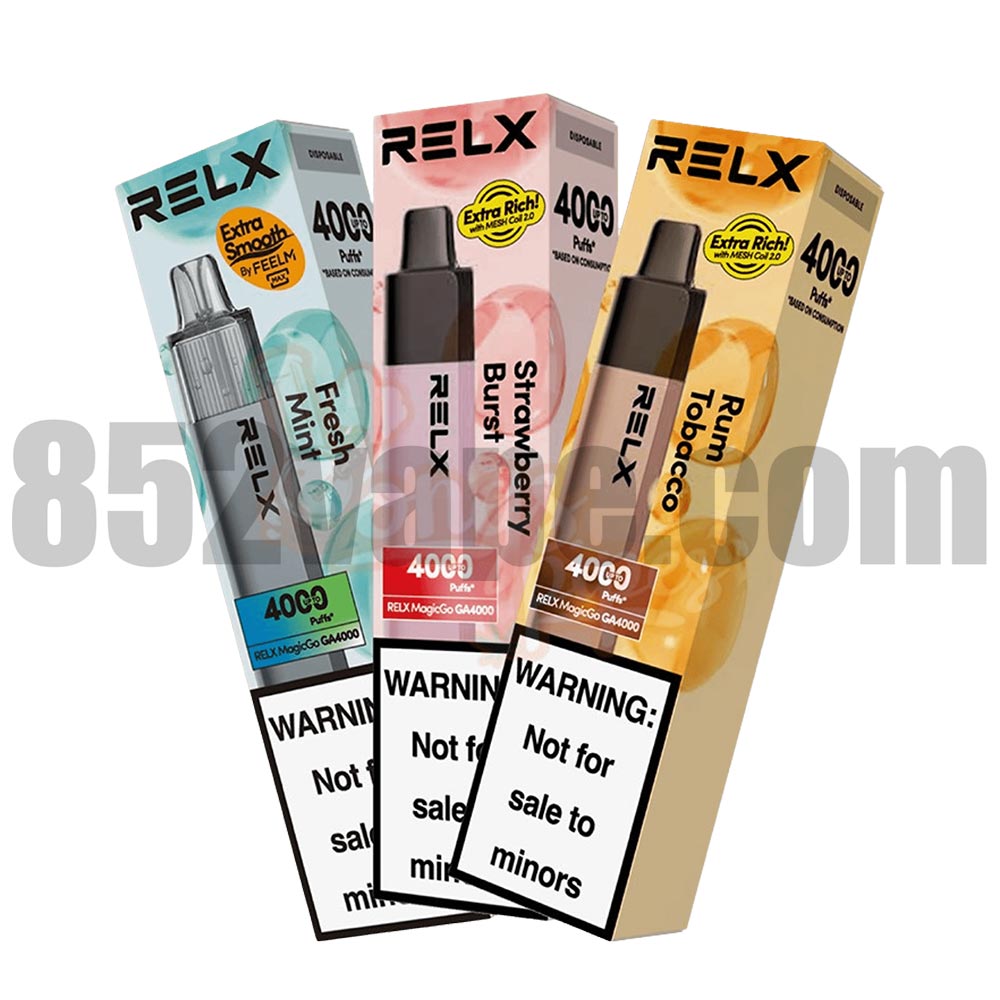 852vape-relx-ga4000 vape 電子煙
