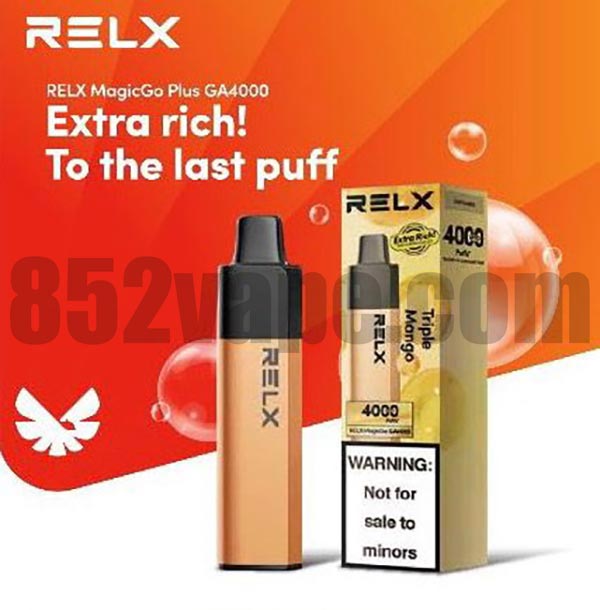 852vape-relx-ga4000 vape 電子煙