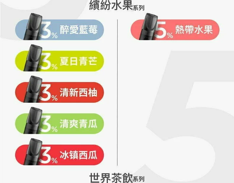 852vape-relx-pod vape 電子煙 煙彈