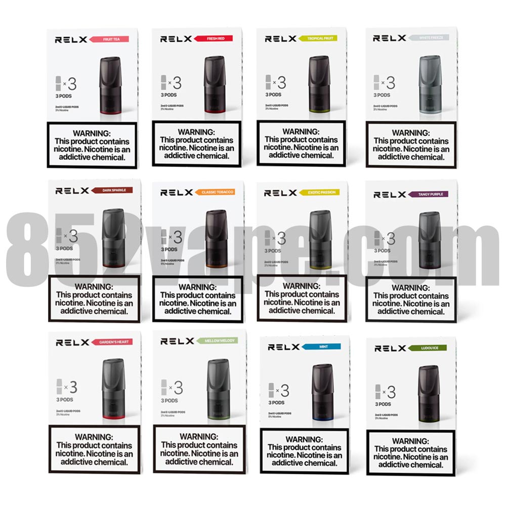 852vape-relx-pod vape 電子煙 煙彈