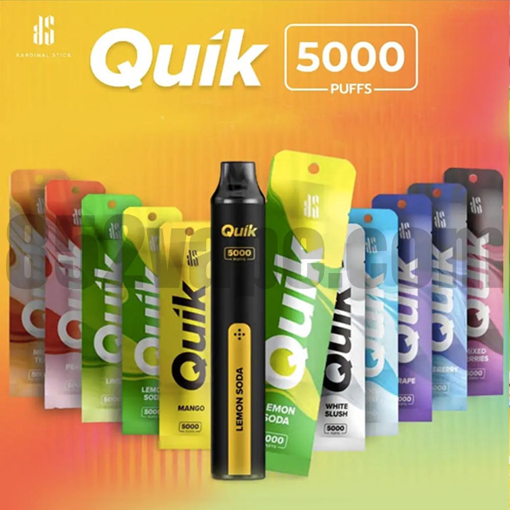 852vape-quik5000 vape 煙子煙 一次性電子煙